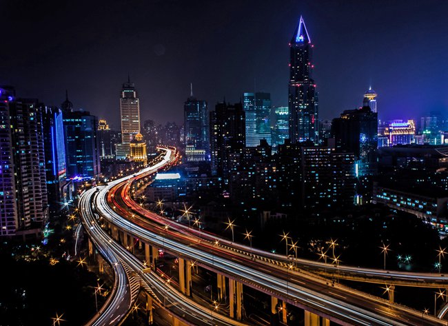 上海延安路高架工程